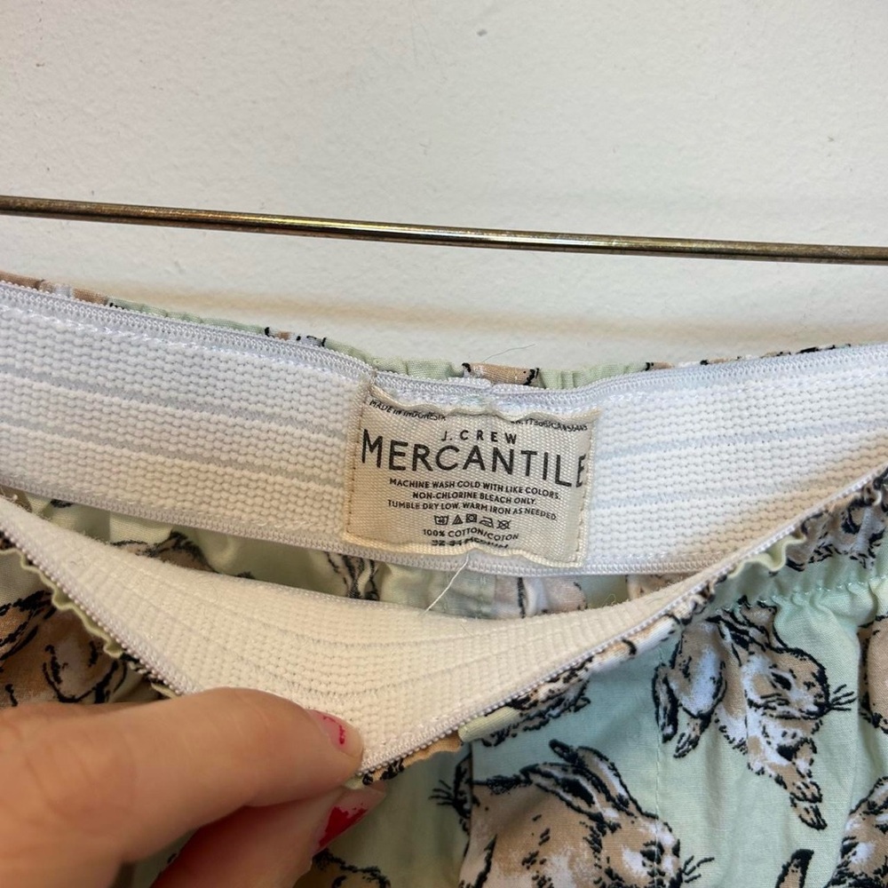 J.Crew Rabbit Print Shorts - Picture 4 of 5